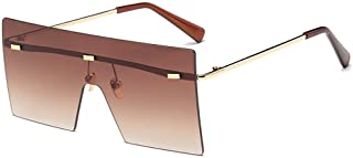  Sheen kelly gafas de sol de pl�stico con montura cuadrada sin montura gafas de sol plateadas