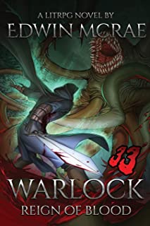  Warlock: reign of blood: a litrpg novel (1) (chasms of corruption)
