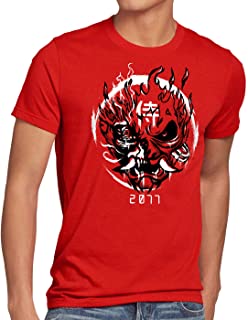  A.n.t. 2077 samurai camiseta para hombre t-shirt silverhand johnny band