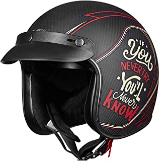 Wgfgxq casco para montar en motocicleta para hombres y mujeres
