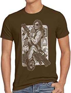  Style3 snake plissken camiseta para hombre t-shirt escape from new york