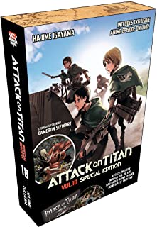  Attack on titan 18 manga special edition w/dvd [with dvd]